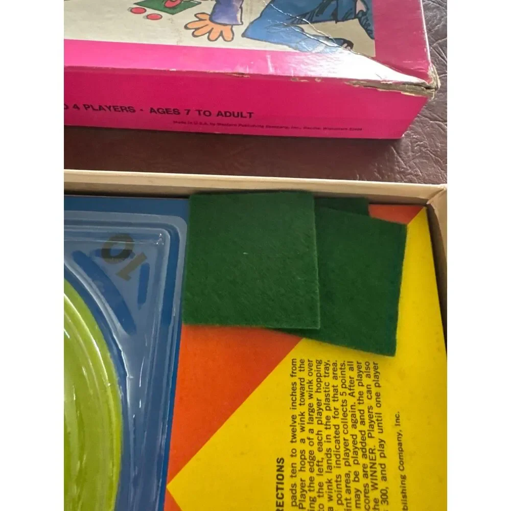 1975 Tiddly Winks Games The Rainbow Works *No Missing Pieces
